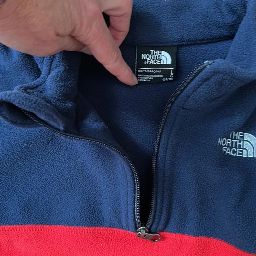 North Face 1/4 Zip Fleece